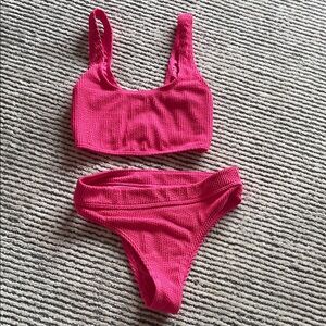 Billabong Pink Swim Set